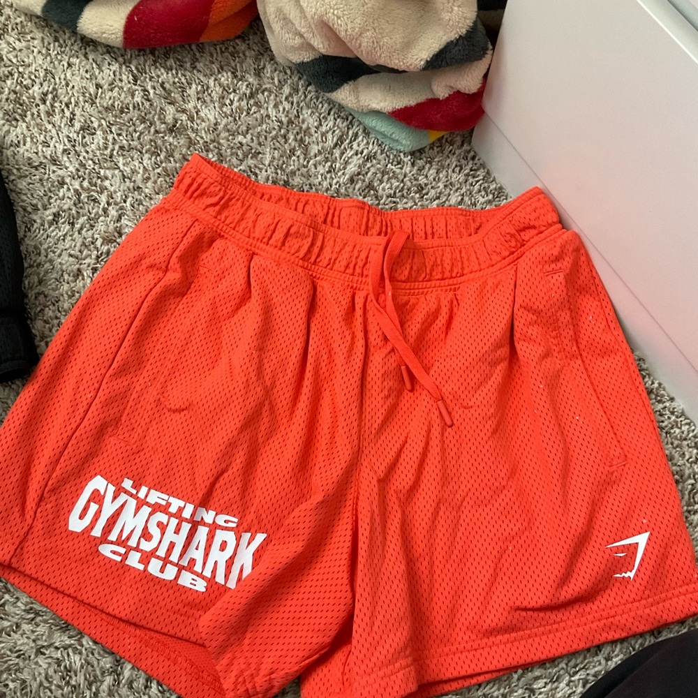 Gymshark Women's Orange Shorts